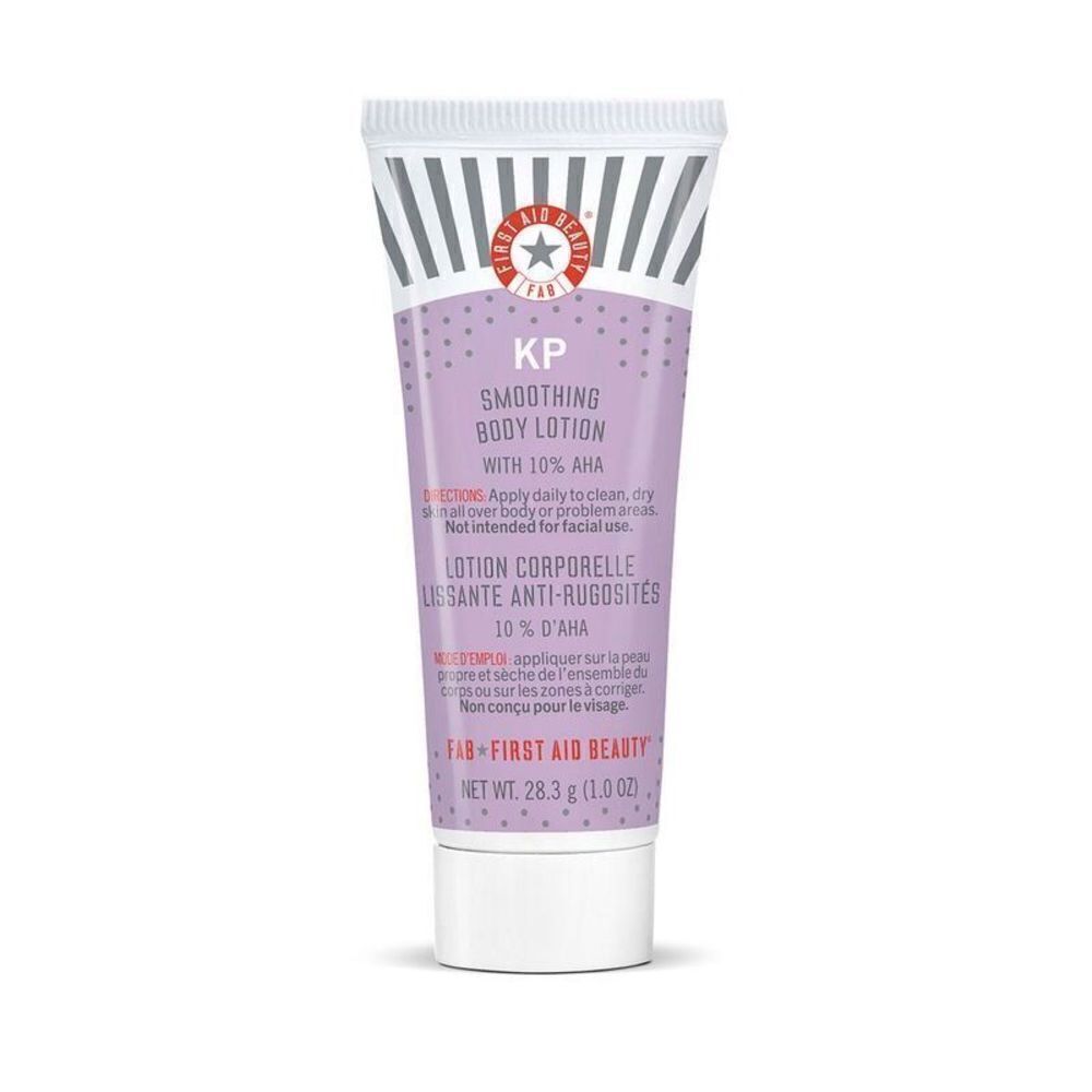 New First Aid Beauty KP Smoothing Body Lotion with 10% AHA 1.0 oz
